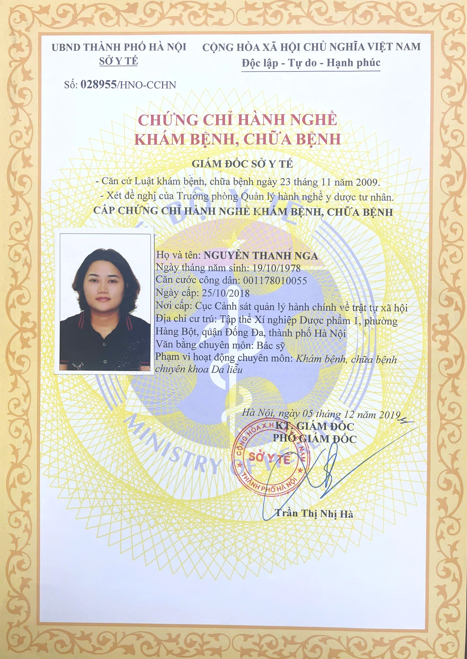 Giấy phép chính quy 8 bs nga 1